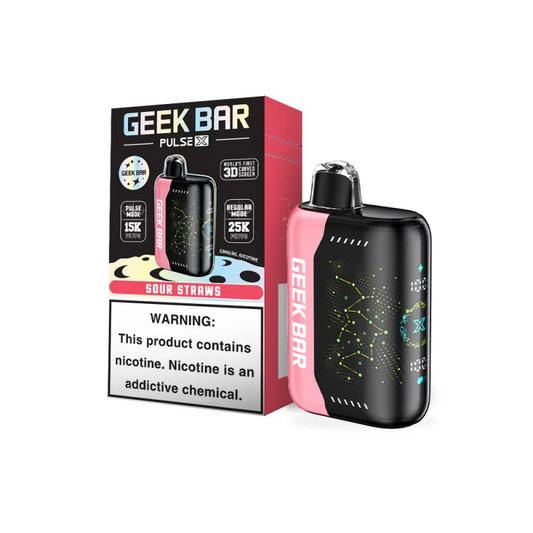 Geekbar 25000 Puff –  Sour Straws