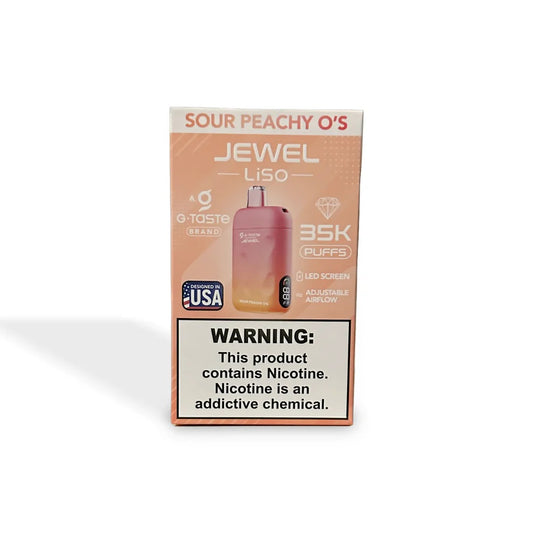 Gtaste Jewel Liso 35000 Puff – Sour Peach O’s