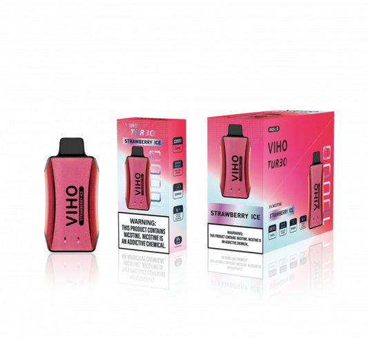 Viho Turbo 10000 Puff – Strawberry Ice