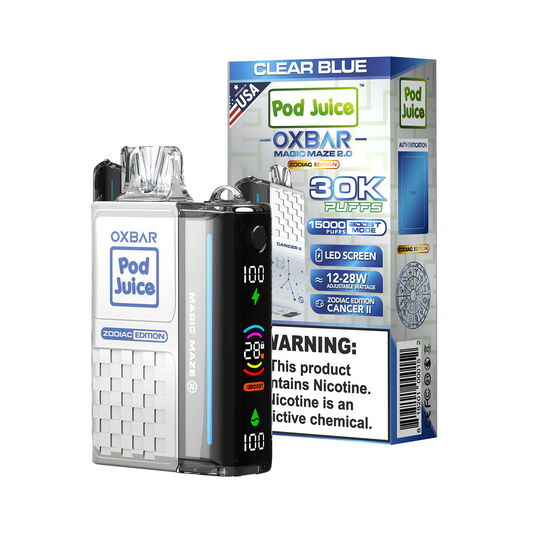 OXBAR 30K Puff – Clear Blue