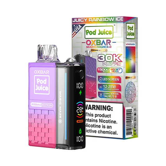 OXBAR 30K Puff – Juicy Rainbow Ice