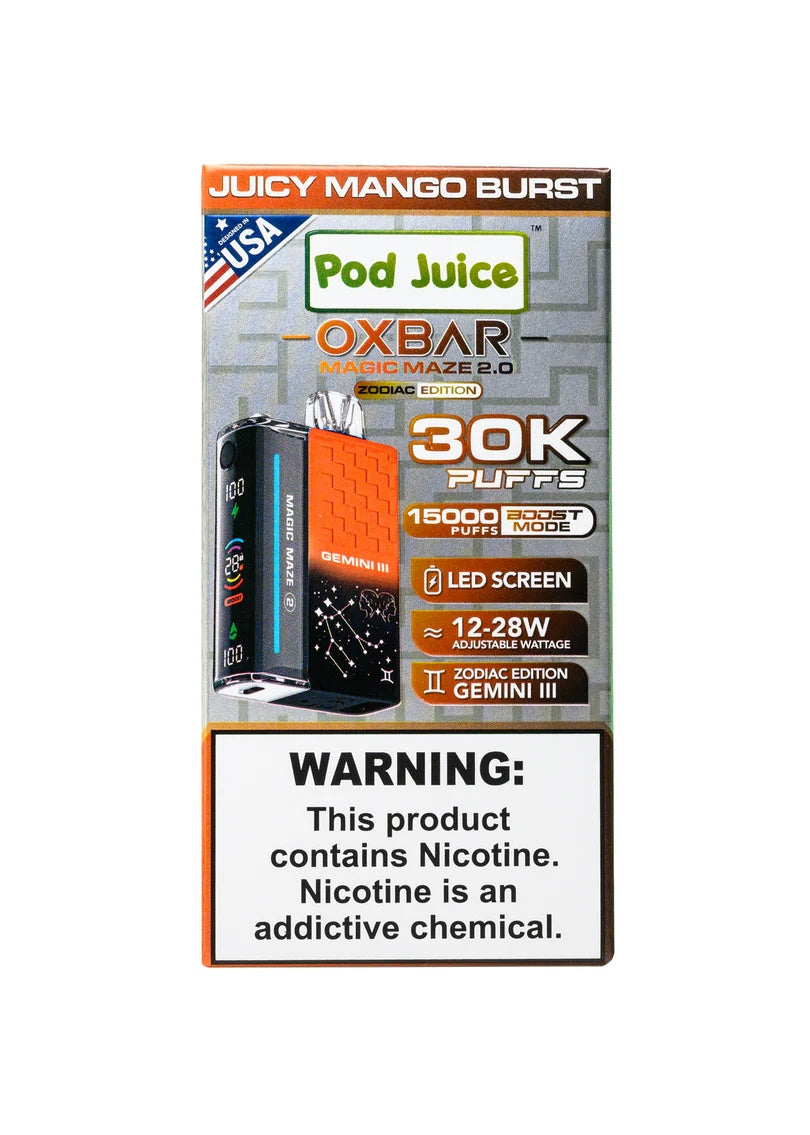 OXBAR 30K Puff – Juicy Mango Burst