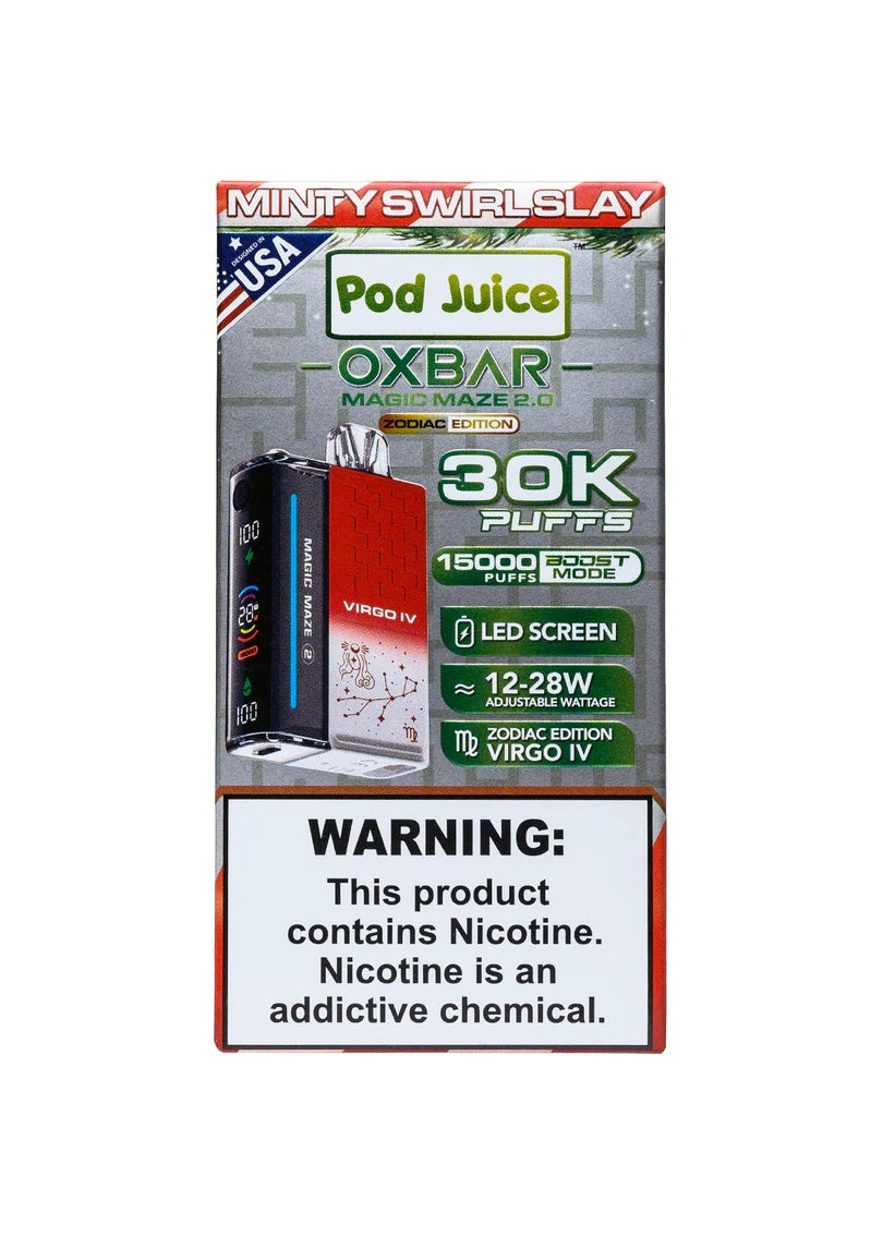 OXBAR 30K Puff – Minty Swirl Slay