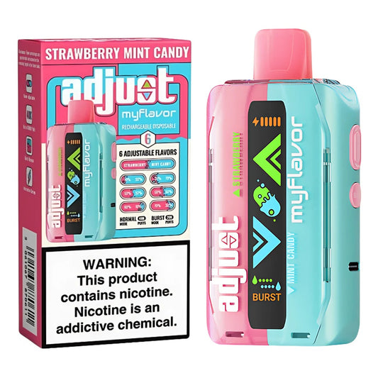 Adjust MyFlavor 40K – Strawberry Mint Candy