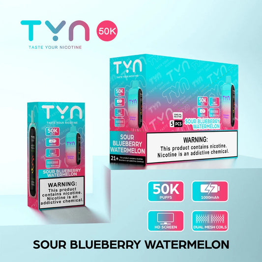 TYN 50K - SOUR BLUEBERRY WATERMELON