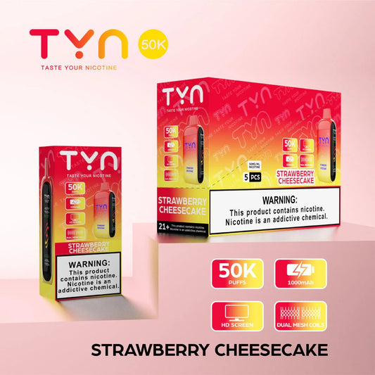 TYN 50K - STRAWBERRY CHEESECAKE